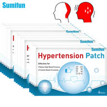 Sumifun 120 шт/20 пакетиков анти-гипертония пластырь китайские травяные лекарства лечения высокого кровяного давления штукатурка D3576 2024 - купить недорого