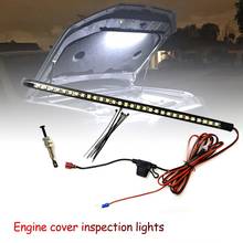 White Under Hood LED Light Kit With Automatic on/off -Universal Fits Any Vehicle Car LED lights Automatic switch Ties LED Strips 2024 - buy cheap