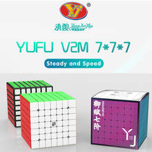 Yongjun 7x7x7 cube YuFu M Magnetic 7x7x7 speed cube yongjun 7x7x7 Magnetic magic cube 7x7 cubo magico yufu 7x7x7 puzzle cube 2024 - buy cheap