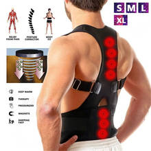 ZITY-Corrector de postura para hombre y mujer, cinturón ajustable con forma magnética, para corregir la postura de la espalda y los hombros 2024 - compra barato