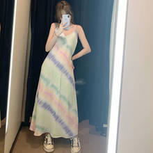 Xeasy Fashion Woman Dress Party Strap Women'S Dresses Women Chiffon Dress Women Summer Long Dress 2024 - buy cheap