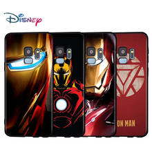 Funda de teléfono con logotipo de Marvel Iron Man para Samsung Galaxy, carcasa de color negro y suave, para modelos A9, A8, A7, A6, A6S, A8S Plus, A5, A3 Star, 2018, 2017 y 2016 2024 - compra barato