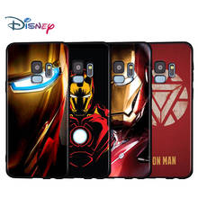 Black Soft Marvel Iron Man Logo For Samsung Galaxy A9 A8 A7 A6 A6S A8S Plus A5 A3 Star 2018 2017 2016 Phone Case 2024 - buy cheap