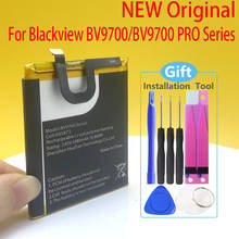 Bateria nova original para blackview bv9700/bv9700 pro series, 605872 4380mah em estoque, alta qualidade + número de rastreamento 2024 - compre barato