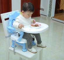 Silla BB plegable de 0,6 a 5 años, mesa de comedor portátil para bebé, sillón de dibujos animados, Material PP 2024 - compra barato