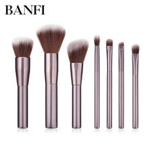 BANFI 7pcs Makeup Brushes Set Eyeshadow Loose powder Brush Eyeliner Cosmetic Foundation Powder Beauty Tool 2024 - buy cheap