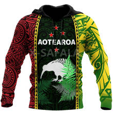 New Zealand Aotearoa Tattoos 3D Print XS-7XL Hoodie Man Women Harajuku Outwear Zipper Pullover Sweatshirt Casual Unisex-9 2024 - buy cheap