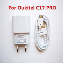 Новый оригинальный Oukitel C17 Pro USB Мощность адаптер Зарядное устройство 5V 2.0A ЕС Подключите зарядное устройство переключения Питание + Тип Type-C Usb зарядный кабель для передачи данных с линия 2024 - купить недорого