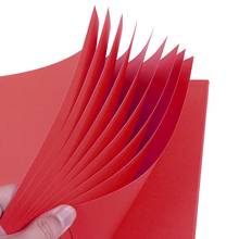 Hand Cut Folding Red Papers Kraftpaper Material DIY Square Wrapping Craft Paper For DIY Gift decorative Greeting Card 100pcs 2024 - buy cheap