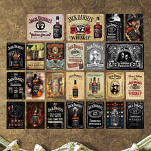 Placa de Metal para decoración de pared, cartel de lata Retro Para whisky, Bar, Pub, Club, hombre, cueva, placas decorativas 2024 - compra barato