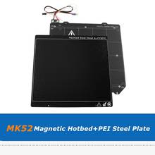 Prusa i3 24V MK52 Magnetic Heated Bed Hotbed + Powder PEI Spring Steel Plate Sheet for Prusa i3 MK3/MK2/MK2.5 3D Printer Parts 2024 - buy cheap