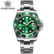 STEELDIVE Watch 1953 Mechanical Mens Automatic NH35 Diver Watches Saphhire Crystal 316L Stainless Steel Dive Wristwatch Luxury 2024 - buy cheap