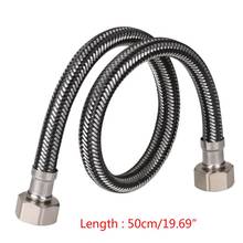 Metal Woven Hose High Pressure Soft Water Pipe 1/4 Compression Thread Connector 62KD 2024 - buy cheap