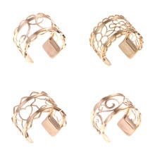 Legenstar-anillo de acero inoxidable para dedo, nueva moda, Estilo de Mujeres, cuero de oro rosa, aniversario, regalo de joyería para ella 2024 - compra barato