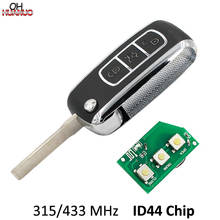 3 Button Smart Remote Key Fob Keyless for BMW Bentley Style 315MHZ 433MHZ With ID44 Chip PCF7935 HU92 Blade 2024 - buy cheap