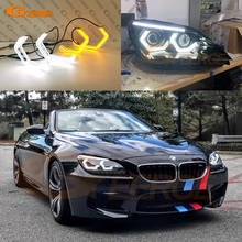For BMW F12 F13 F06 M6 640i 650i 2010 2011 2012 2013 2014 2015 Ultra Bright Concept M4 Iconic Style LED Angel Eyes halo rings 2024 - buy cheap