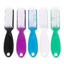 Nail Dust Scrub Nail Plastic Brush For File Manicure Pedicure Tool Dust Cleaning 2024 - buy cheap