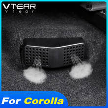 Vtear Car Seat Air Outlet Frame Cover Interior Accessories Anti-dirty Trim Styling ABS Decoration Parts For Toyota Corolla 2021 2024 - buy cheap