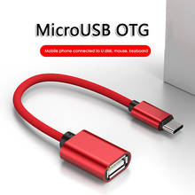 Adaptador OTG para dispositivos móviles, Cable Micro USB a USB para Samsung, LG, Sony, Xiaomi, Android, convertidores de unidades Flash 2024 - compra barato