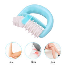New roller face Blue D Type Fat Control Roller Massager Cellulite Leg Abdomen Neck Buttocks Fast Anti Cellulite Face Lift Tools 2024 - buy cheap