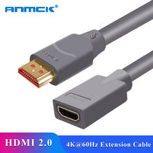 Кабель-удлинитель Anmck HDMI 4K 60 Гц HDMI 2,0 высокоскоростной кабель-удлинитель HDMI «Папа-мама» для HDTV Nintendo Switch PS4/3 1 м 2 м 3 м 2024 - купить недорого