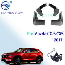 Mud Flaps for Mazda CX-5 CX5 2017 Car Fender Flares Mudguards Mudflaps Splash Guards Accessories 2024 - buy cheap