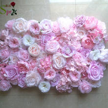 SPR шелковые розы настенные декорации, свадебное украшение, искусственные цветы, вечерние цветы 2024 - купить недорого