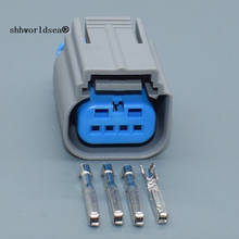 Shhworldsea-cabo elétrico para cabos 9-0.6-0, plug conector à prova d'água, com invólucro selado automático, 4 pinos, 1419167mm 2024 - compre barato