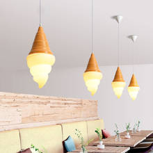 Luces Led colgantes de helado, lámpara nórdica moderna para comedor, cocina, dormitorio, accesorios de iluminación para restaurante, cafetería, decoración del hogar 2024 - compra barato