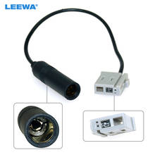 LEEWA-Adaptador de antena de Radio macho para coche, accesorio estéreo para Subaru Forester Legacy Outback Audio, piezas de mercado de accesorios, 10X, # CA6682 2024 - compra barato