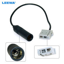 Leewa 10x estéreo do carro adaptador de antena rádio macho para subaru forester legacy outback áudio peças de reposição acessórios # ca6682 2024 - compre barato