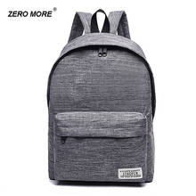 Korean Simple Canvas Backpack Male/Female School Laptop Backpack for Teenagers Travel Bagpack Stachels Rucksack Mochila 2024 - buy cheap