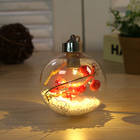 Fio de luz led transparente de natal 6 peças, para decoração caseira, luminária noturna - foto 2026 Fio de luz led transparente de natal 6 peças, para decoração caseira, luminária noturna - foto 2026