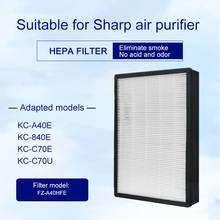 HEPA filter FZ-A40HFE для Sharp KC-A40E KC-840E K-C70U Air Purifier для Home Filter PM2.5 2024 - купить недорого