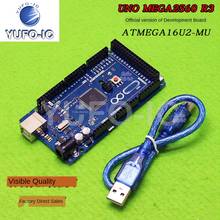 1 шт. Mega2560 Development Board International Edition микрокомпьютерный комплект с одним чипом модуль распознавания голоса Подарочный кабель для передачи данных 2024 - купить недорого