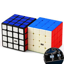 Мою Aosu GTS2M Мою GTS2 4x4x4 Cube и V2 4x4 Магнитный кубик Рубика Головоломка Professional Aosu GTS 2 M Speed Cube Развивающие игрушки для малышей 2024 - купить недорого