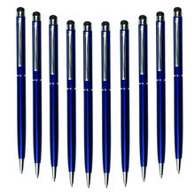 10Pcs Stylus Touchpen Stylus for Capacitive Touch Screens phone tablet Blue 2024 - buy cheap