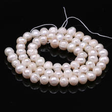 New Freshwater Pearl Beads White Pink Loose Beads Fashion Jewelry Accessories DIY Making Bracelet Necklace 15inch 2024 - buy cheap