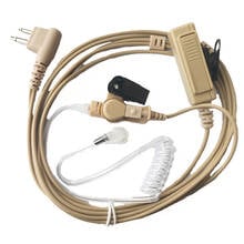 5PCS Beige Color Air Tube Headset Walkie Talkie Earphone With Acoustic Tube With PPT for Motorola cp200 cp040 gp300 GP88 EP450 2024 - buy cheap