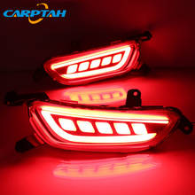 2PCS For Mazda CX-3 CX3 2016 2017 2018 LED Rear Fog Lamp Car LED Bumper Light Brake Light Turn Signal Indicator Reflector 2024 - buy cheap