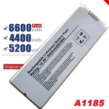 White Laptop battery A1185 for Apple MacBook 13" A1181 2024 - buy cheap
