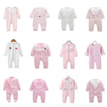 Newborn baby clothes&romper cotton thin Baby pajamas infant baby girl summer clothes 0 to 3 months Outfit Clothes 6 roupa bebe 2024 - buy cheap