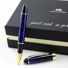 Jinhao-caneta de lujo X450 rollerball, accesorios de Metal dorado, bolígrafo de Gel, papelería de oficina, armario para firma 2024 - compra barato