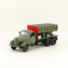 ShengHui-exquisitos vehículos de juguete y troquelados de alta simulación, estilismo de coches, camión de proyectiles militares, modelo de vehículo militar de aleación 1:36 2024 - compra barato