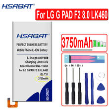 HSABAT 3750 мАч BL-T31 Аккумулятор для LG G PAD F2 8,0 LK460 SPRINT EAC63398901 2024 - купить недорого