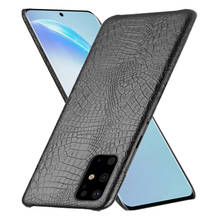 Противоударный чехол из крокодиловой кожи для телефона Samsung Galaxy S20 FE Ultra S10 S8 S9 A42 5G A51 A71 A10 A20 A30 A50 A70 M31S 2024 - купить недорого