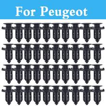 50pcs 9mm Plastic Screw Rivet Push Fit Panel Trim Clips Fixings Clips For Peugeot 408 508 607 Ion 308 Rcz Gti 4007 4008 407 2024 - buy cheap