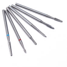 Carbide Tungsten Cuticle Clean Nail Drill Bits For Nail Art Electric Nail Manicure Machine Milling Cutters for Pedicure Bit 2024 - buy cheap