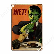 ”No!” Post Soviet Metal Signs Club pub Garage Funny Plaques Tin sign Posters 2024 - buy cheap