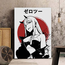 Japan Anime Darling in the Franxx Poster Canvas Comics Printed Matter Home Wall Decoration Painting Living Study Room Bedroom 2024 - buy cheap